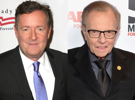 Larry King, Piers Morgan Larry King, Piers Morgan